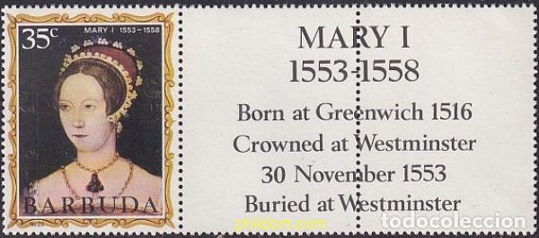 Timbres: 735018 MNH BARBUDA 1970 REYES INGLESES