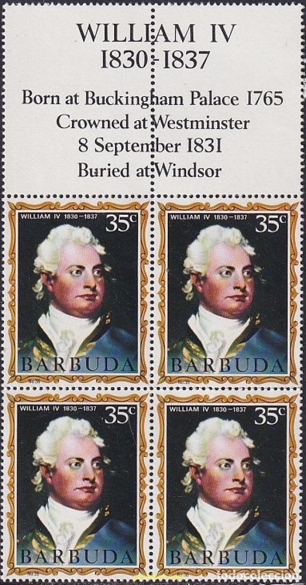 Timbres: 735034 MNH BARBUDA 1970 REYES INGLESES