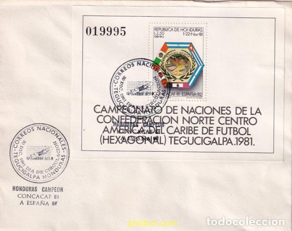 Timbres: 740068 USED HONDURAS 1981 COPA DEL MUNDO DE FUTBOL. ESPA&Ntilde;A-82