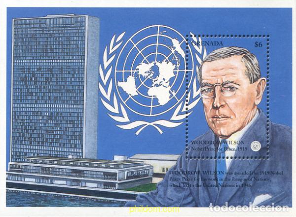 Sellos: 726958 MNH GRANADA 1995 PREMIOS NOBEL - Foto 1