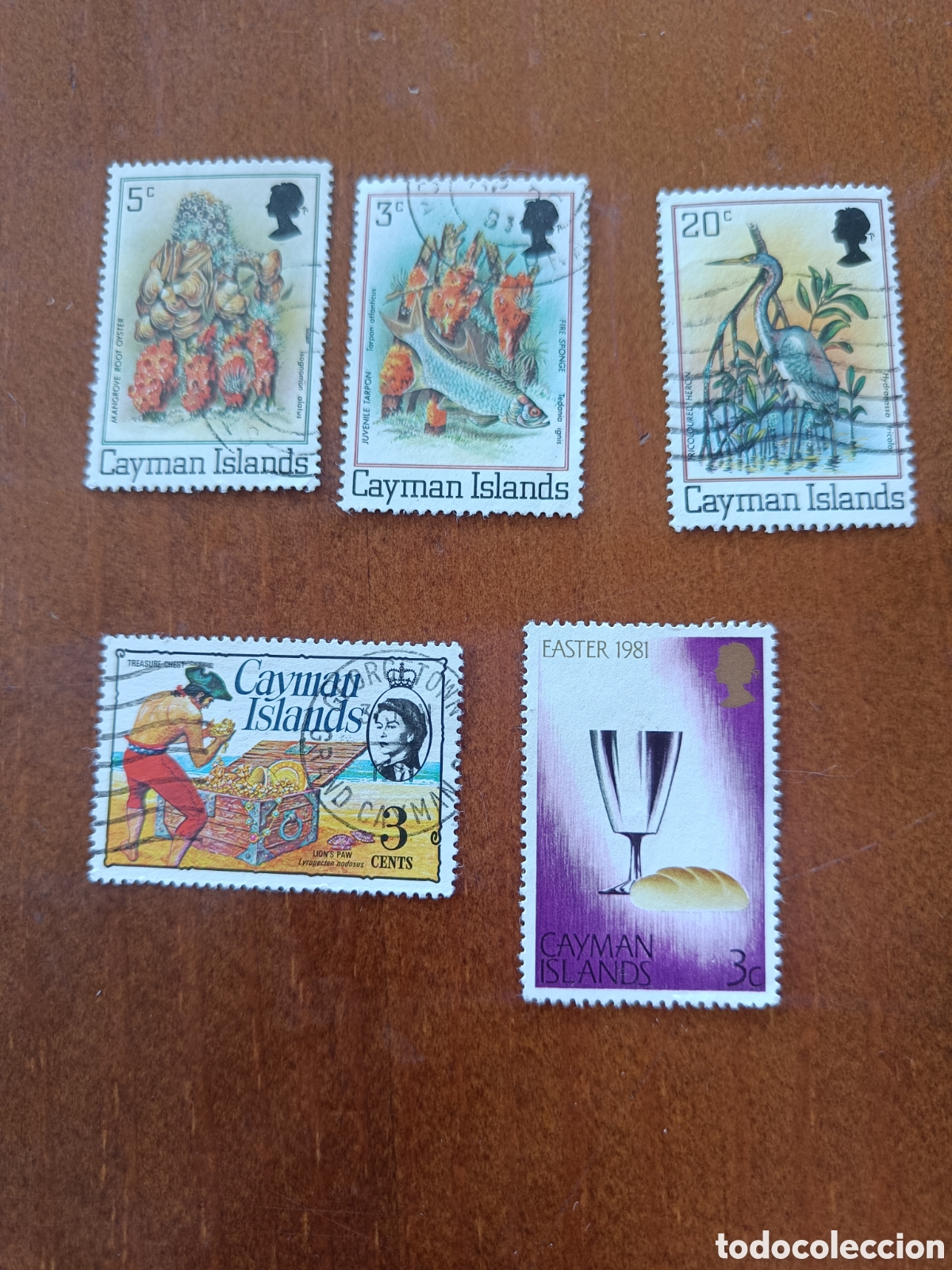 Sellos: Sellos de las Islas Caiman. Siglo XX - Foto 1