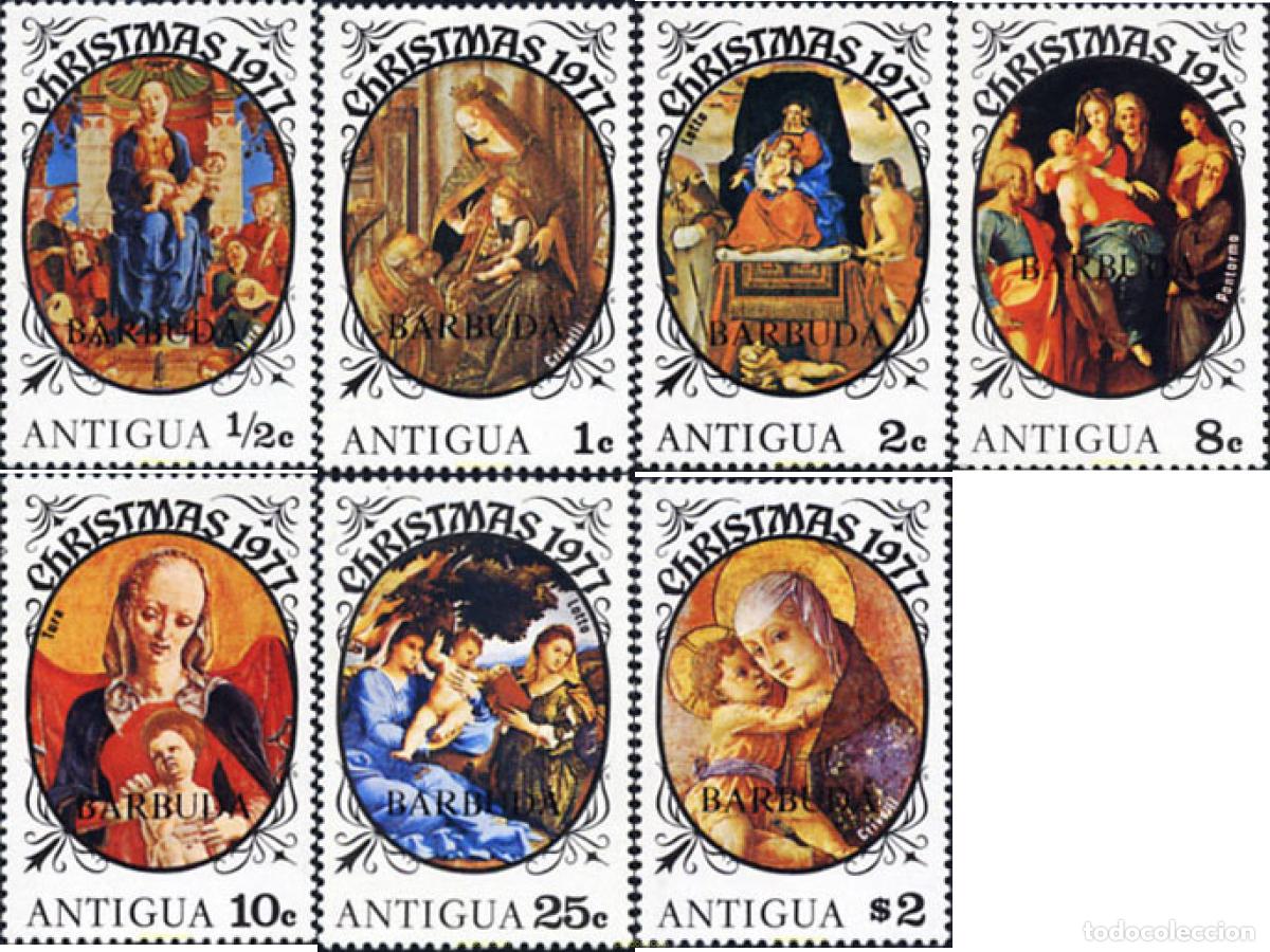 Sellos: 171051 MNH BARBUDA 1977 NAVIDAD - Foto 1