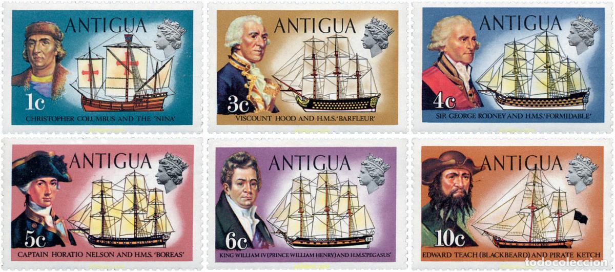 Sellos: 727035 MNH ANTIGUA 1970 BARCOS - Foto 1
