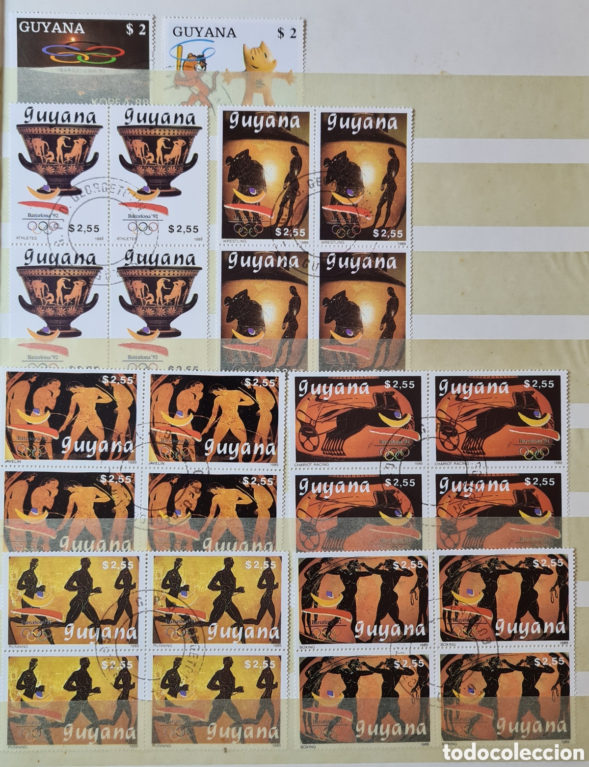 Sellos: Colecci&oacute;n de sellos de Guyana en &aacute;lbum - Foto 5