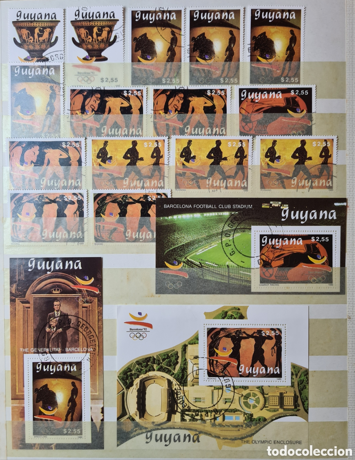 Sellos: Colecci&oacute;n de sellos de Guyana en &aacute;lbum - Foto 6