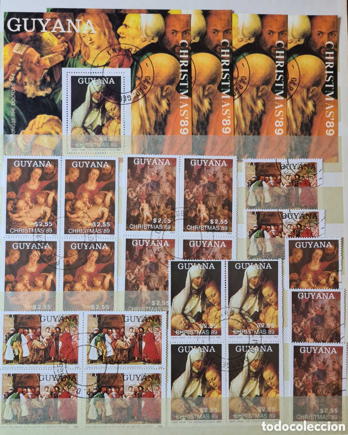 Sellos: Colecci&oacute;n de sellos de Guyana en &aacute;lbum - Foto 7