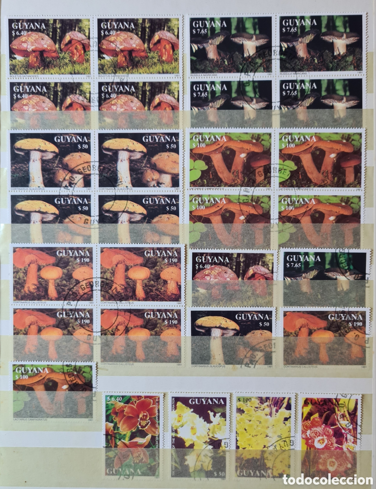 Sellos: Colecci&oacute;n de sellos de Guyana en &aacute;lbum - Foto 11