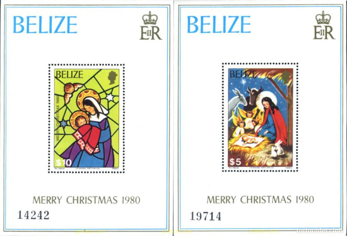 Sellos: 291597 MNH BELIZE 1980 NAVIDAD - Foto 1