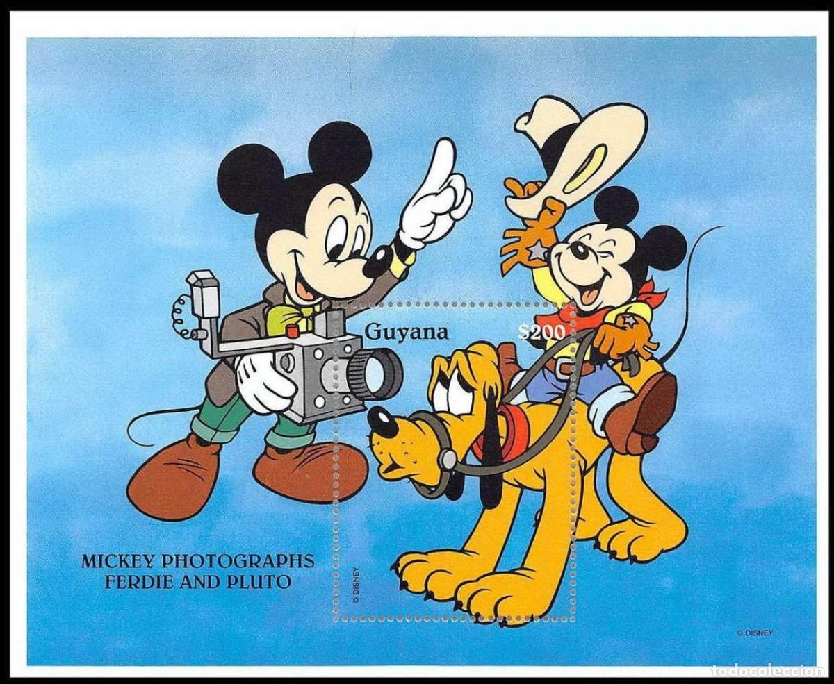 Sellos: GUYANA 1995 SHEET MNH DISNEY - Foto 1