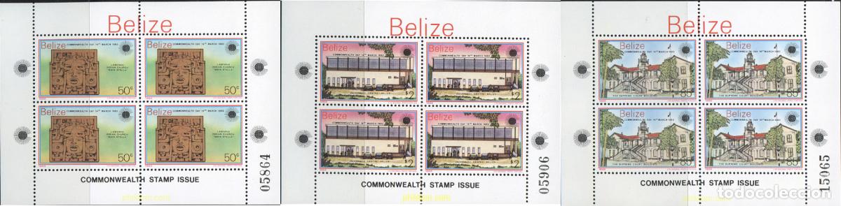 Sellos: 291618 MNH BELIZE 1983 DIA DE LA COMMONWEALTH - Foto 1