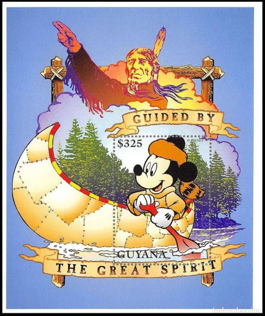 Sellos: GUYANA 1996 SHEET MNH DISNEY MICKEY MOUSE - Foto 1