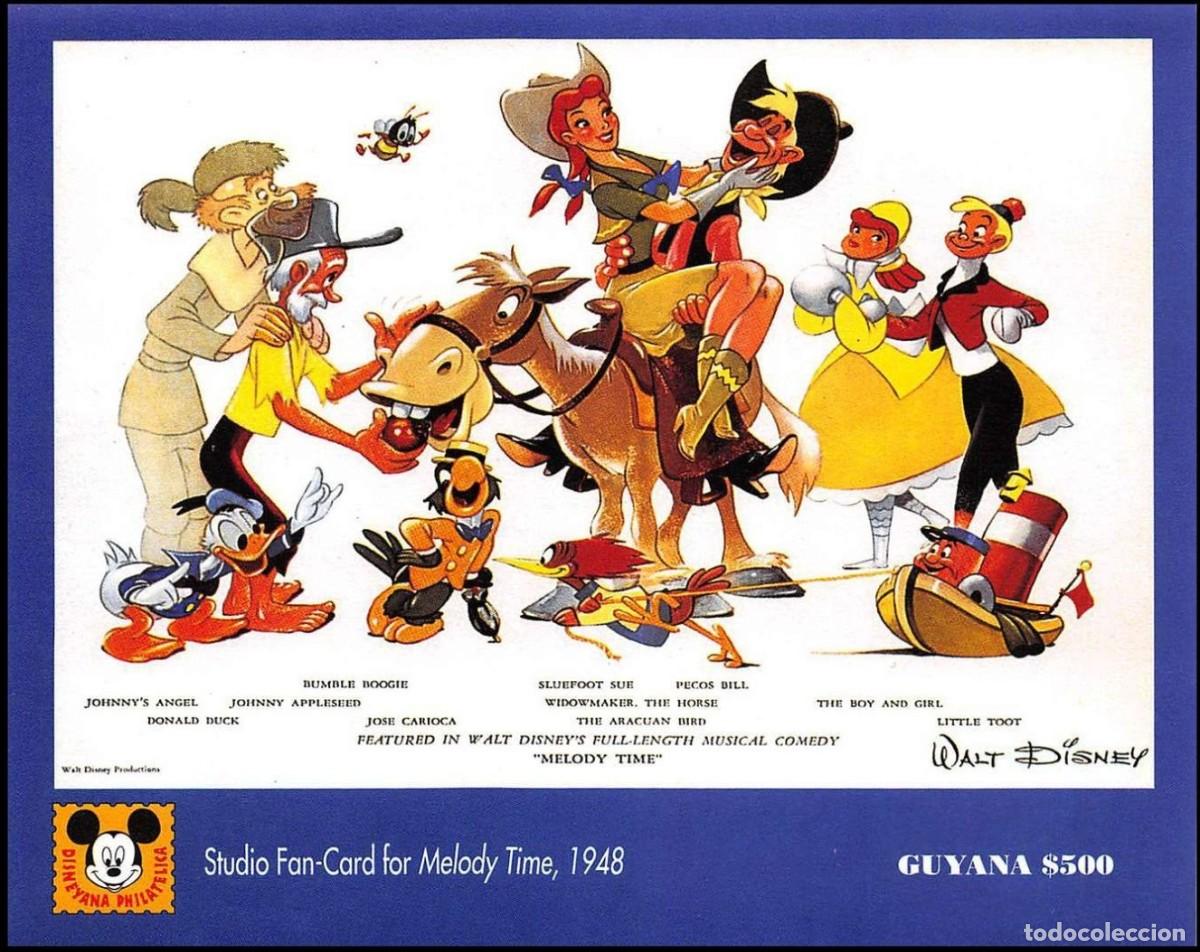 Sellos: GUYANA 1993 SHEET MNH DISNEY - Foto 1