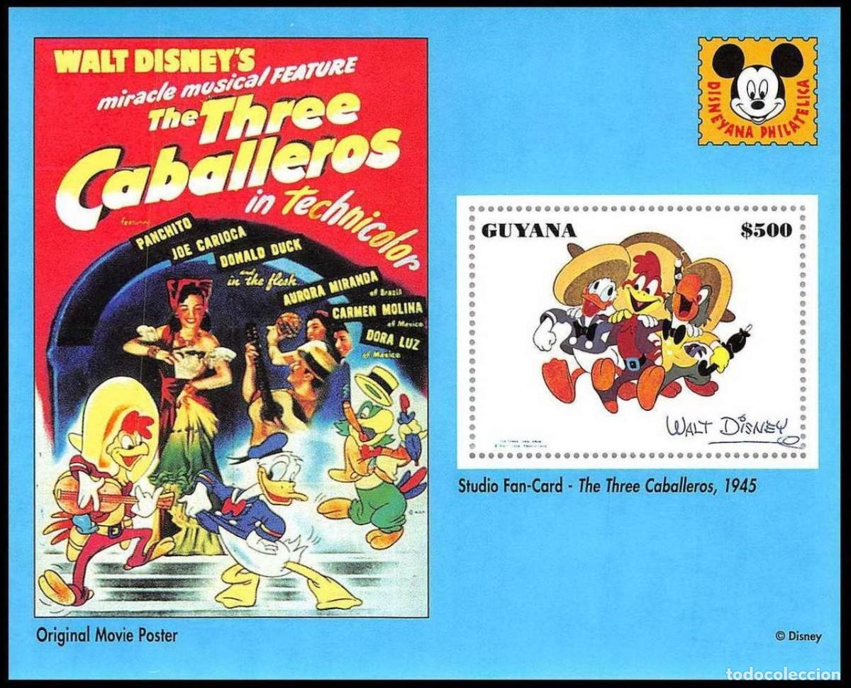 Sellos: GUYANA 1993 SHEET MNH DISNEY - Foto 1