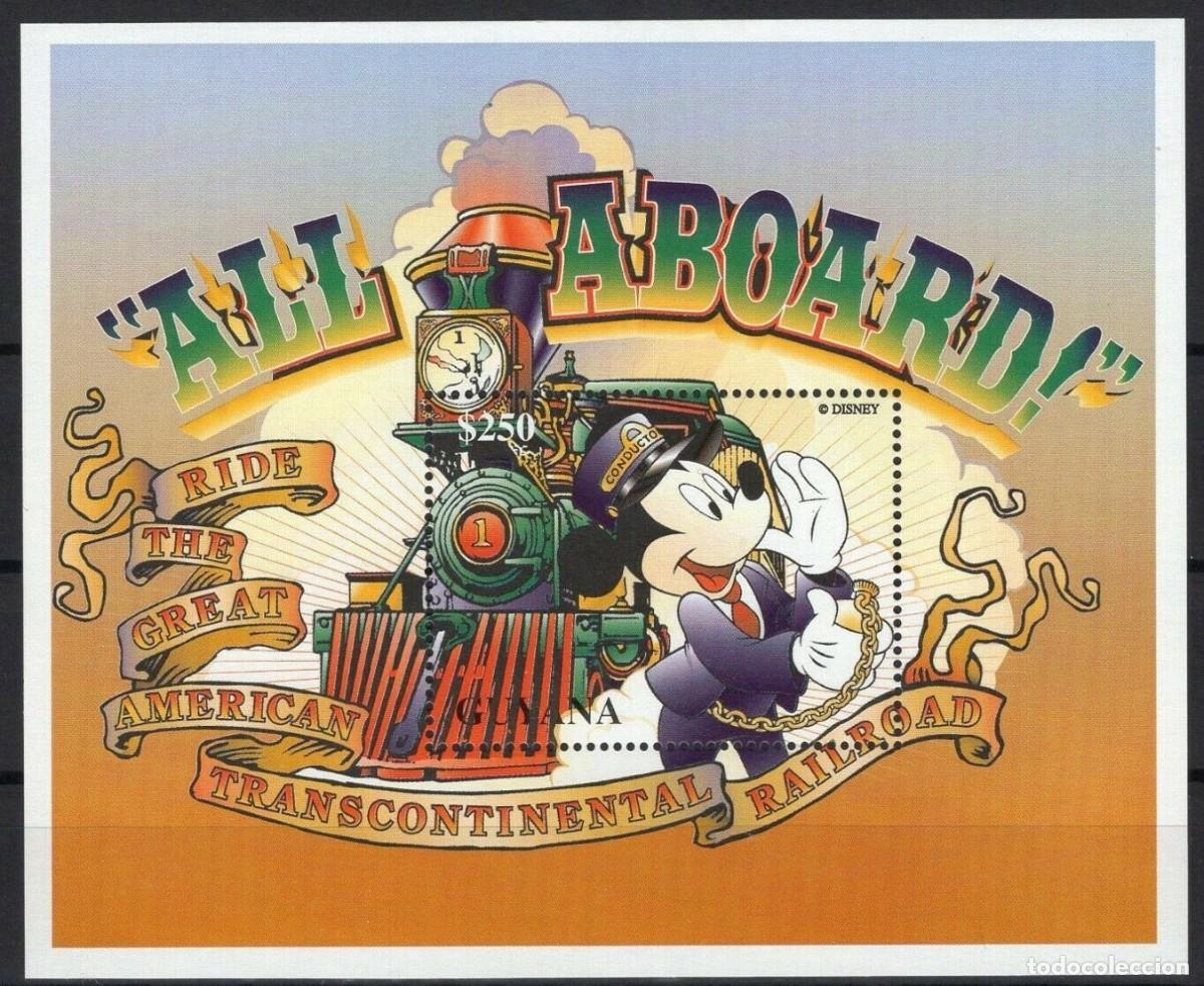Sellos: GUYANA 1996 SHEET MNH DISNEY MICKEY MOUSE - Foto 1