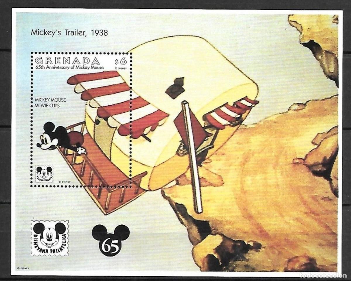Sellos: GRENADA 1993 SHEET MNH DISNEY MICKEY MOUSE - Foto 1