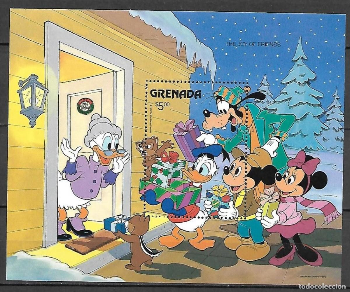 Sellos: GRENADA 1986 SHEET MNH DISNEY - Foto 1