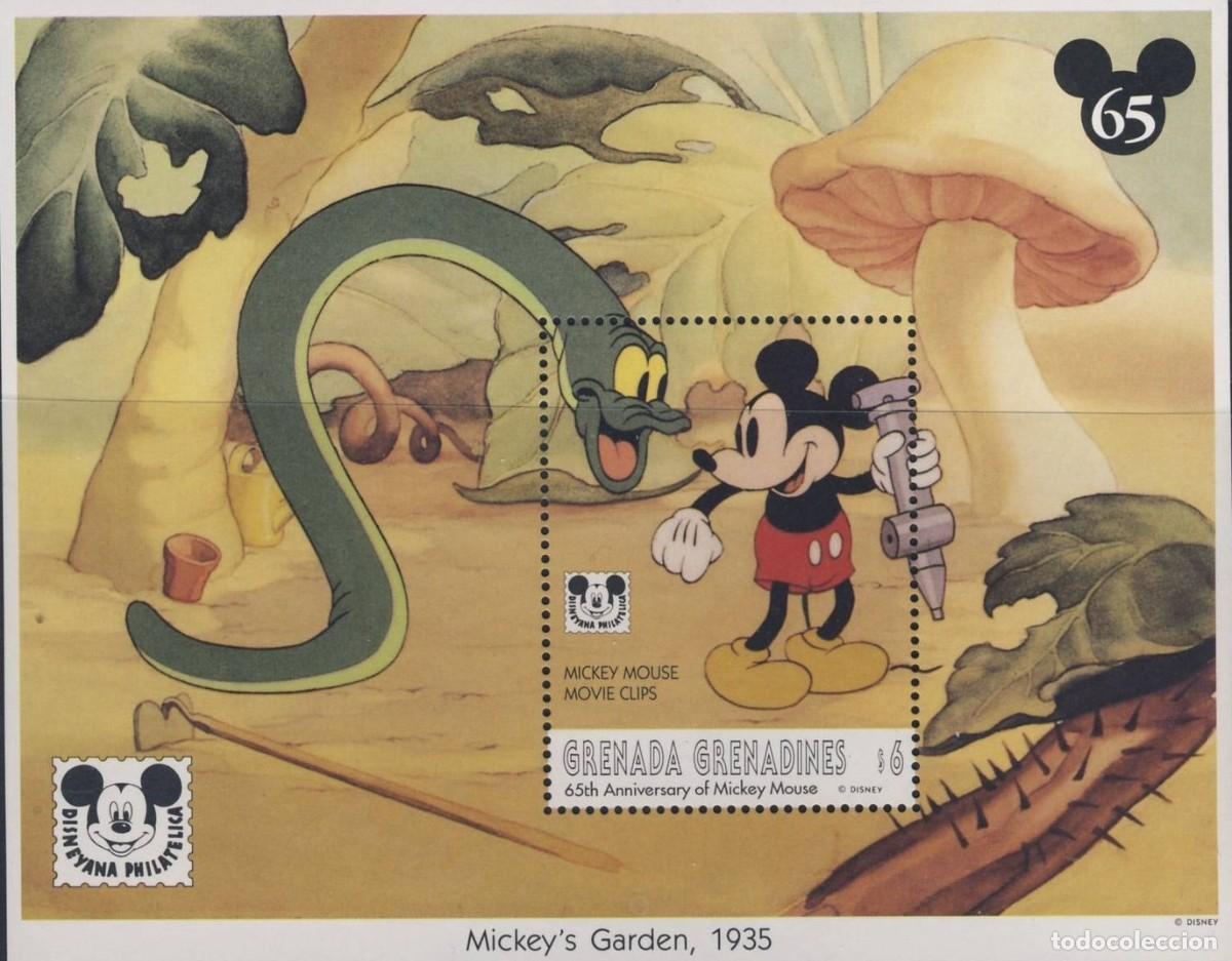 Sellos: GRENADA GRENADINES 1993 SHEET MNH DISNEY MICKEY MOUSE - Foto 1