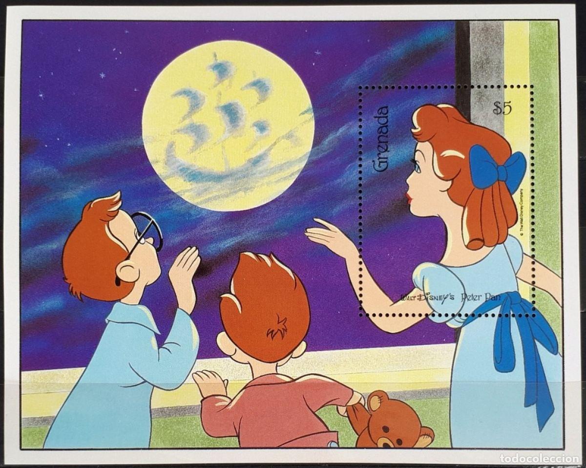 Sellos: GRENADA 1987 SHEET MNH DISNEY PETER PAN - Foto 1