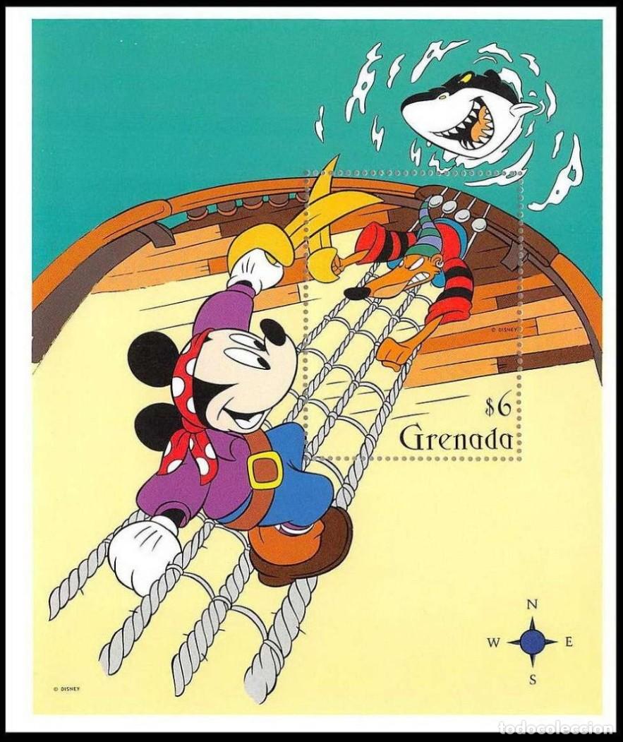 Sellos: GRENADA 1995 SHEET MNH DISNEY MICKEY MOUSE - Foto 1