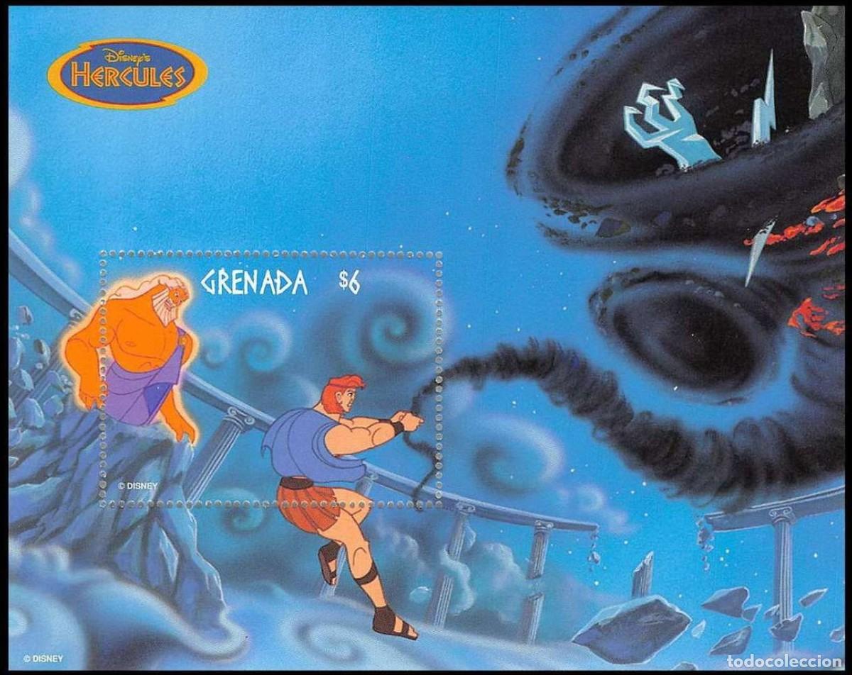 Sellos: GRENADA 1998 SHEET MNH DISNEY HERCULES - Foto 1