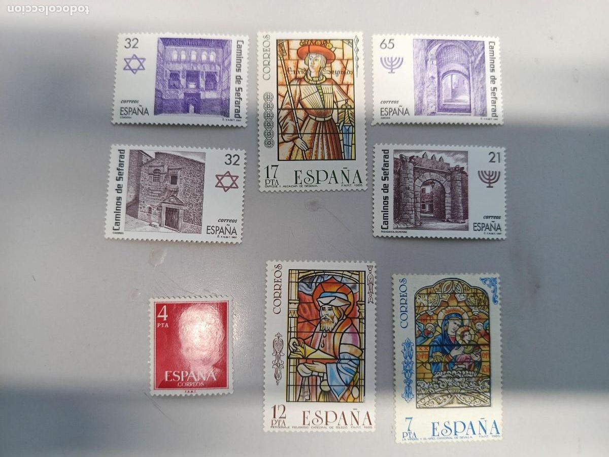 Sellos: lote de sellos variados de varias colecciones - Foto 1