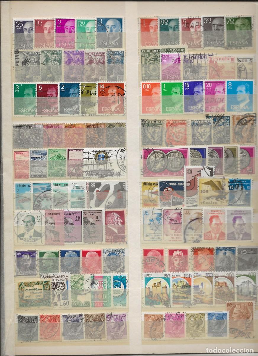 Sellos: LOT DE 200 TIMBRES DU MONDE DIFFERENTS - Foto 2