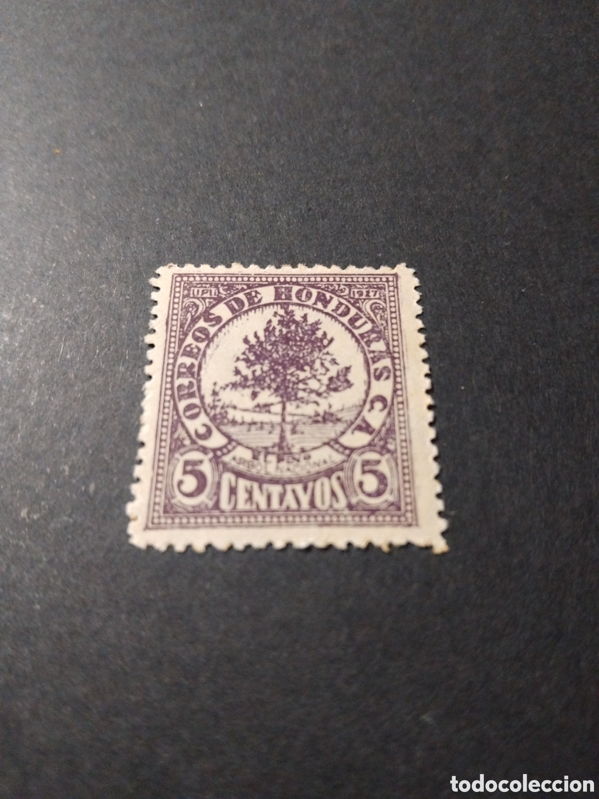 Sellos: Honduras. 1927. Pino. - Foto 1