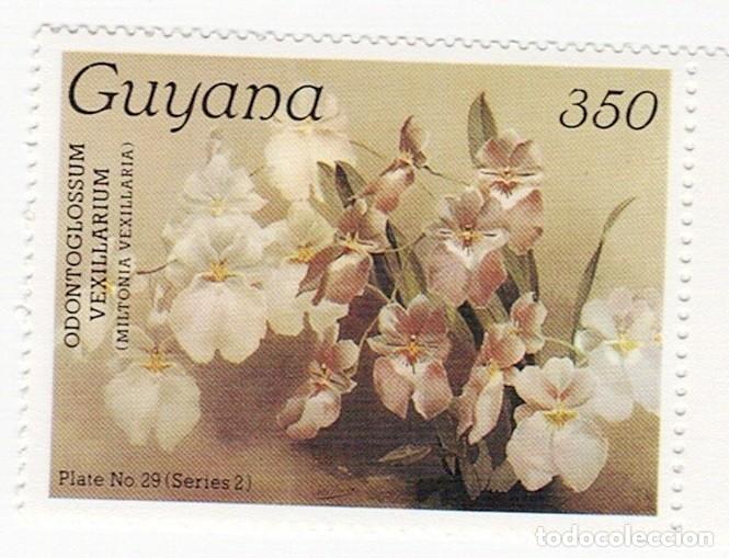 Sellos: SELLOS NUEVOS DE GUYANA &ndash; FLORA, ORQU&Iacute;DEAS - Foto 2