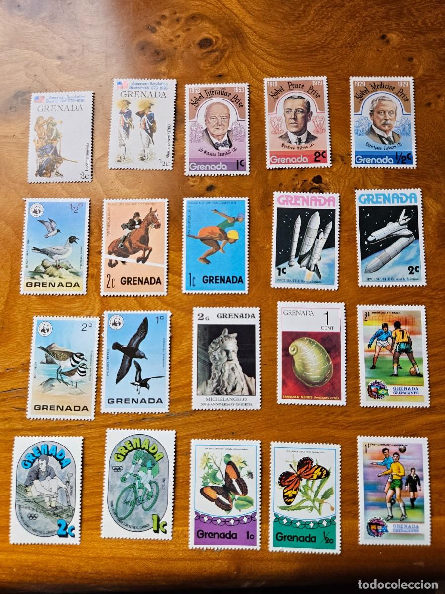 Sellos: LOTE 66 SELLOS USADOS GRENADA - Foto 1