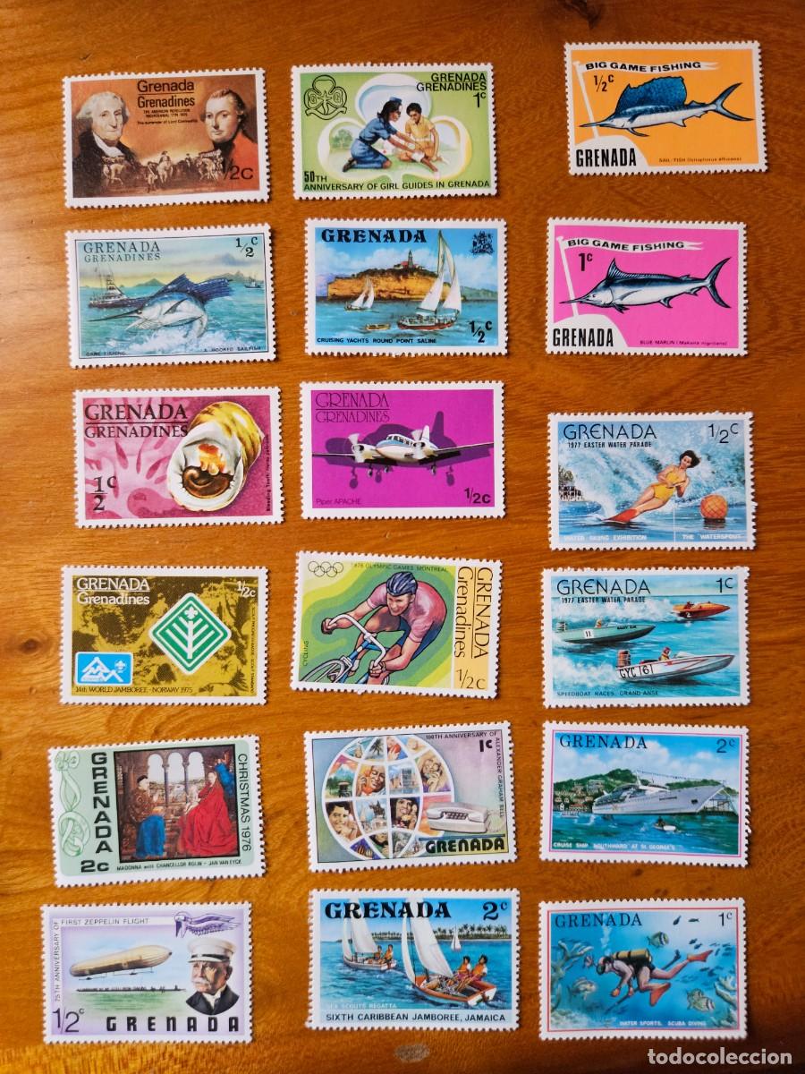 Sellos: LOTE 66 SELLOS USADOS GRENADA - Foto 3