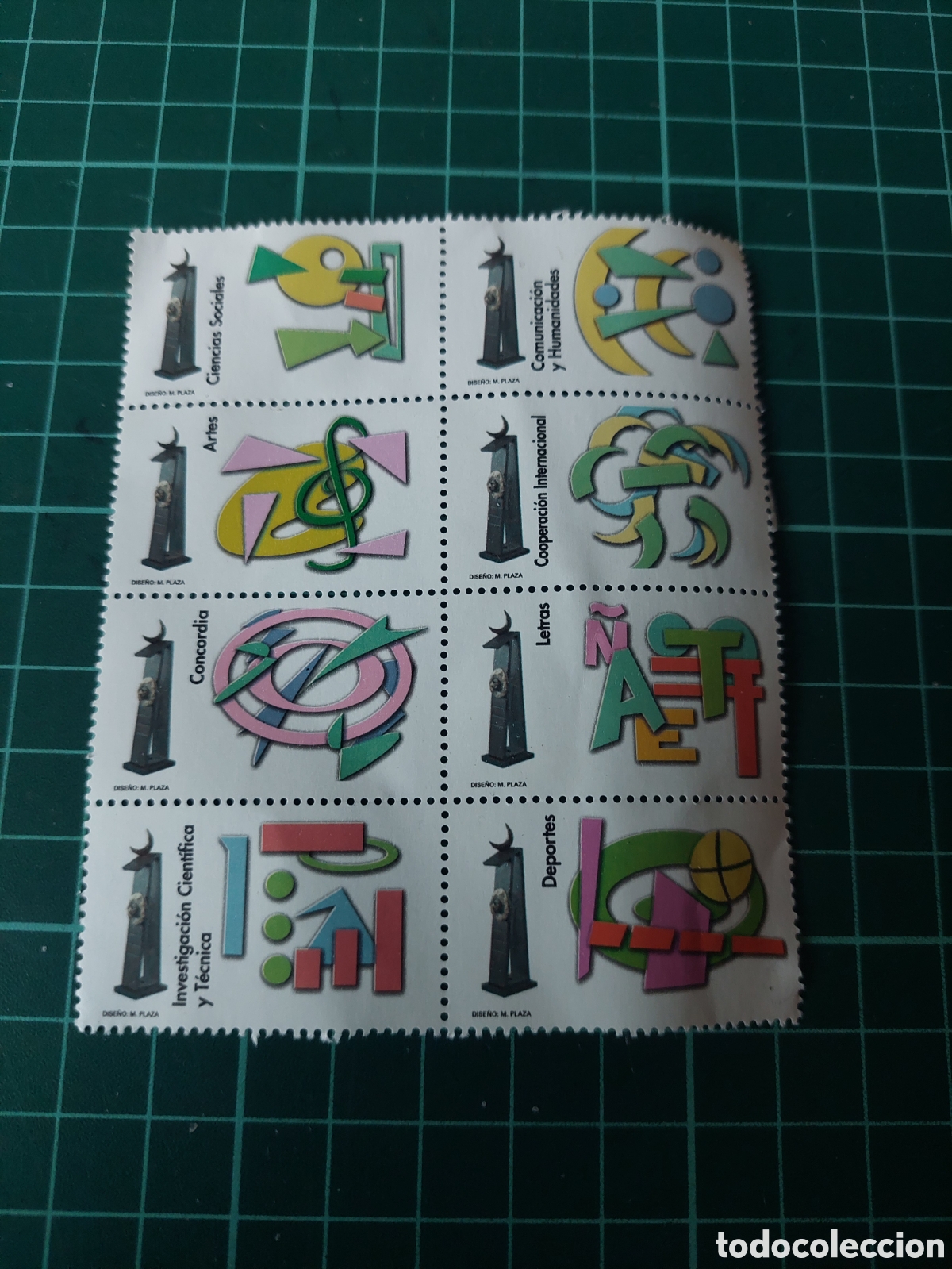 Sellos: BANDELETA DISE&Ntilde;O M.PLAZA EDIFIL - Foto 1