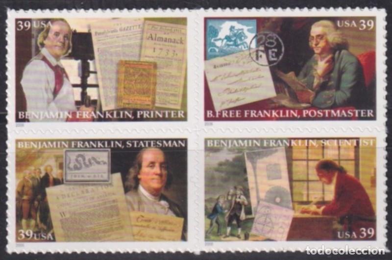 Sellos: F-EX61420 USA US MNH 2006 BENJAMIN FRANKLIN SCIENCE. - Foto 1