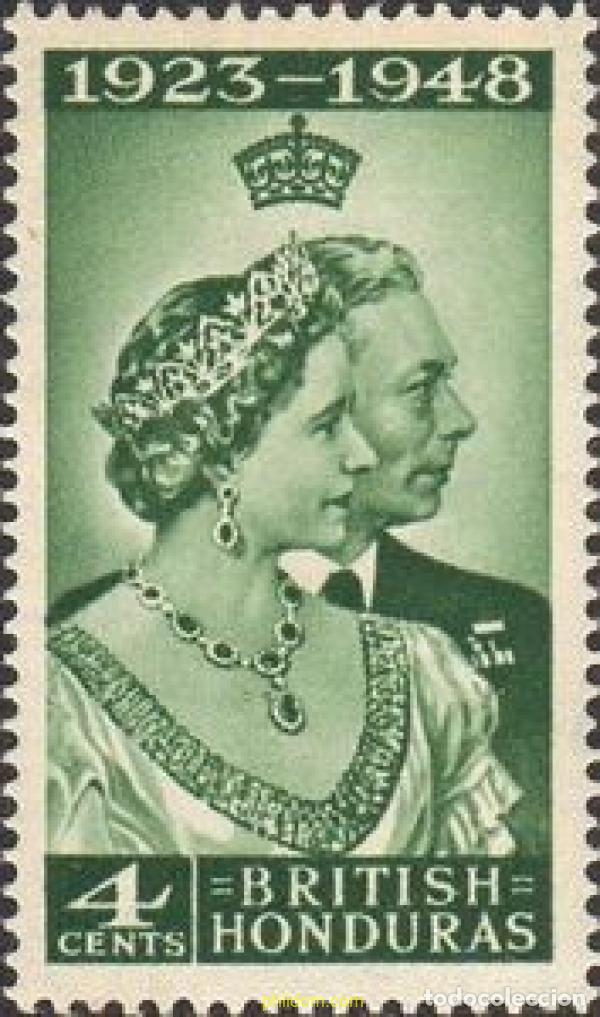 Sellos: 779244 HINGED HONDURAS BRITANICA 1948 - Foto 1