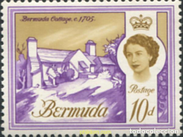 Sellos: 291774 MNH BERMUDAS 1962 SERIE BASICA - Foto 1