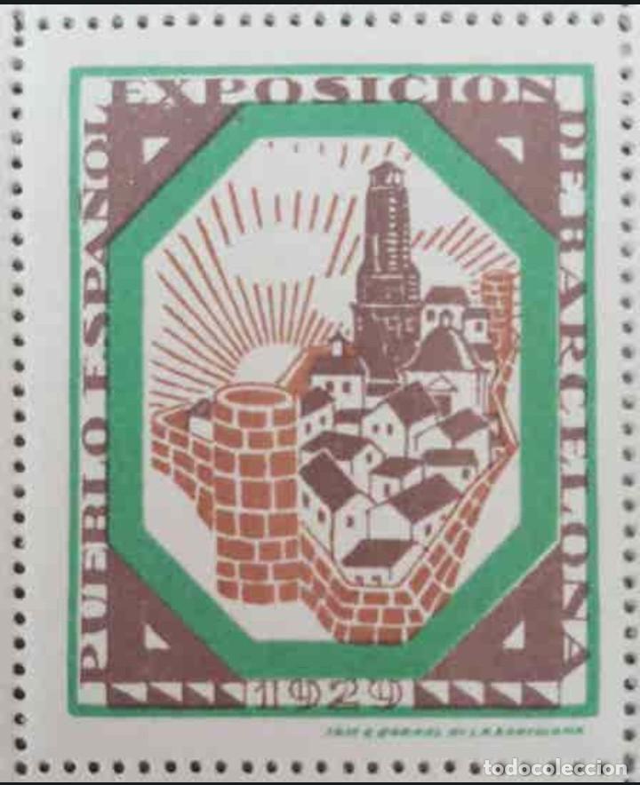 Sellos: Sellos de la Exposici&oacute;n Internacional de Barcelona 1929. - Foto 4