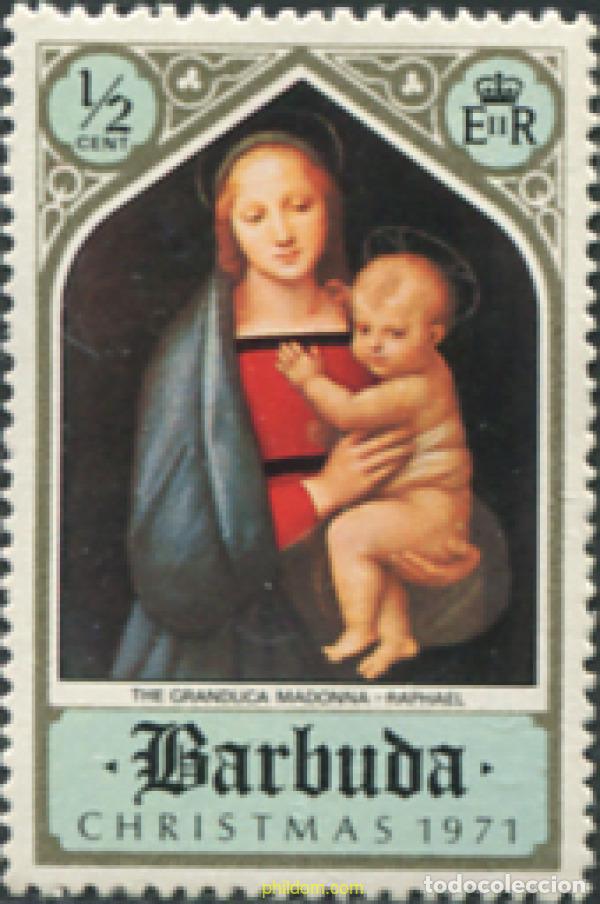 Sellos: 763322 MNH BARBUDA 1971 NAVIDAD - Foto 1