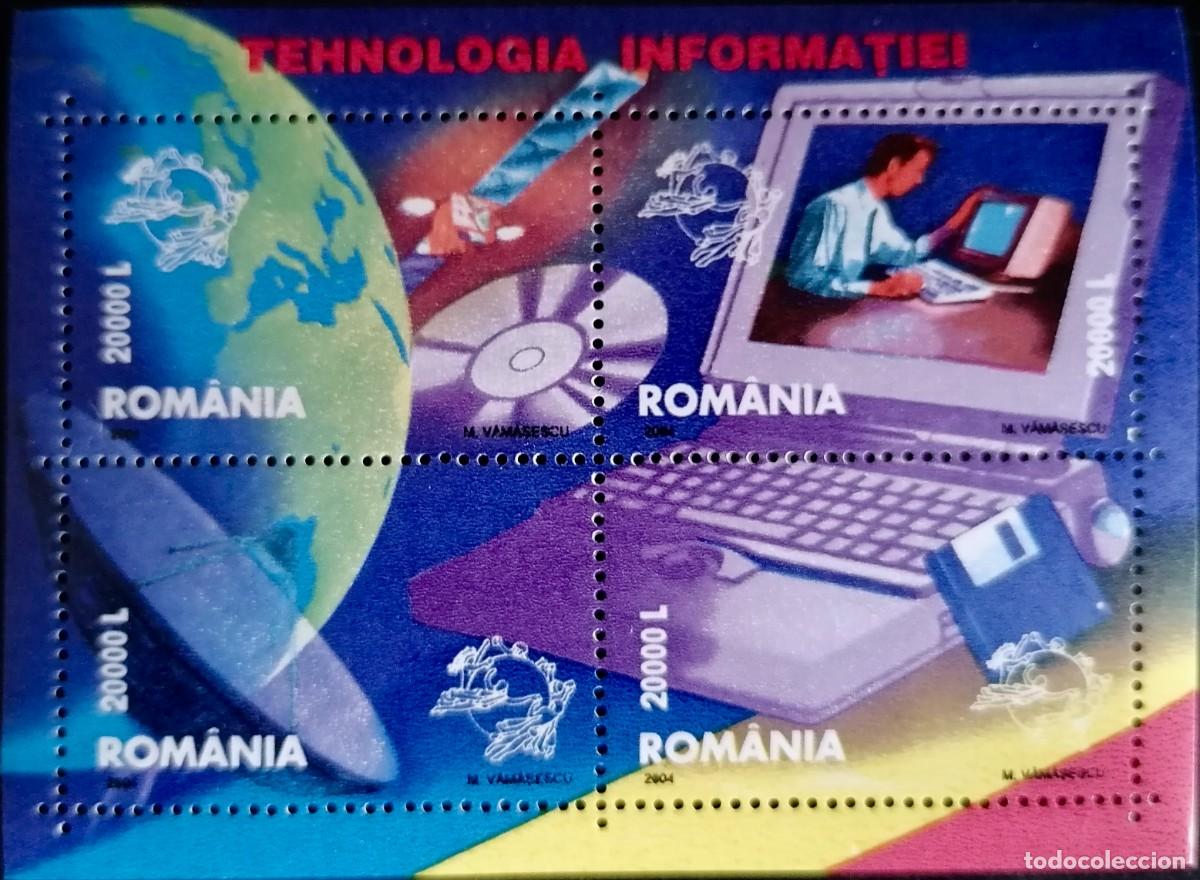 Sellos: RUMANIA 2004 - HB TECNOLOG&Iacute;A INFORM&Aacute;TICA . - Foto 1