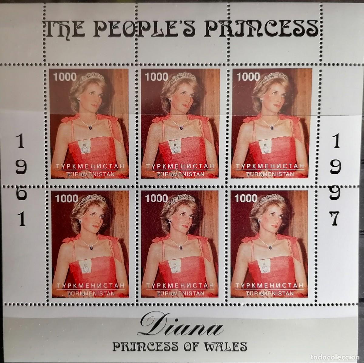Sellos: TURKMENISTAN - HB DIANA . - Foto 1