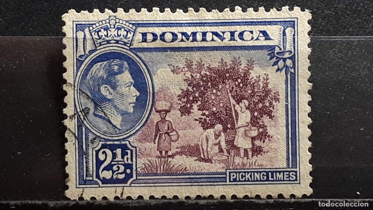 Sellos: DOMINICA. &deg;. A&Ntilde;O 1938. YVERT 96 - Foto 1