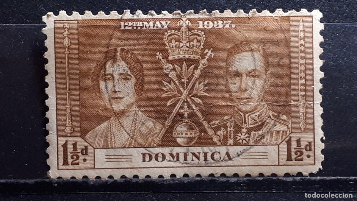 Sellos: DOMINICA. &deg;. A&Ntilde;O 1937. YVERT 90 - Foto 1