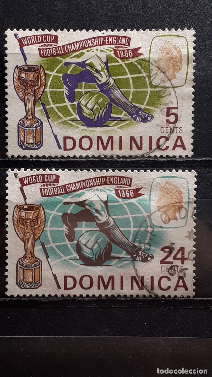 Sellos: DOMINICA. &deg;. A&Ntilde;O 1966. YVERT 190/1 - Foto 1