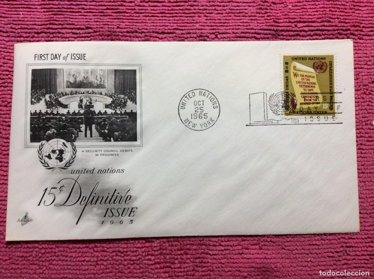 Sellos: ONU. 1965 SPD (1DDC25) - Foto 1