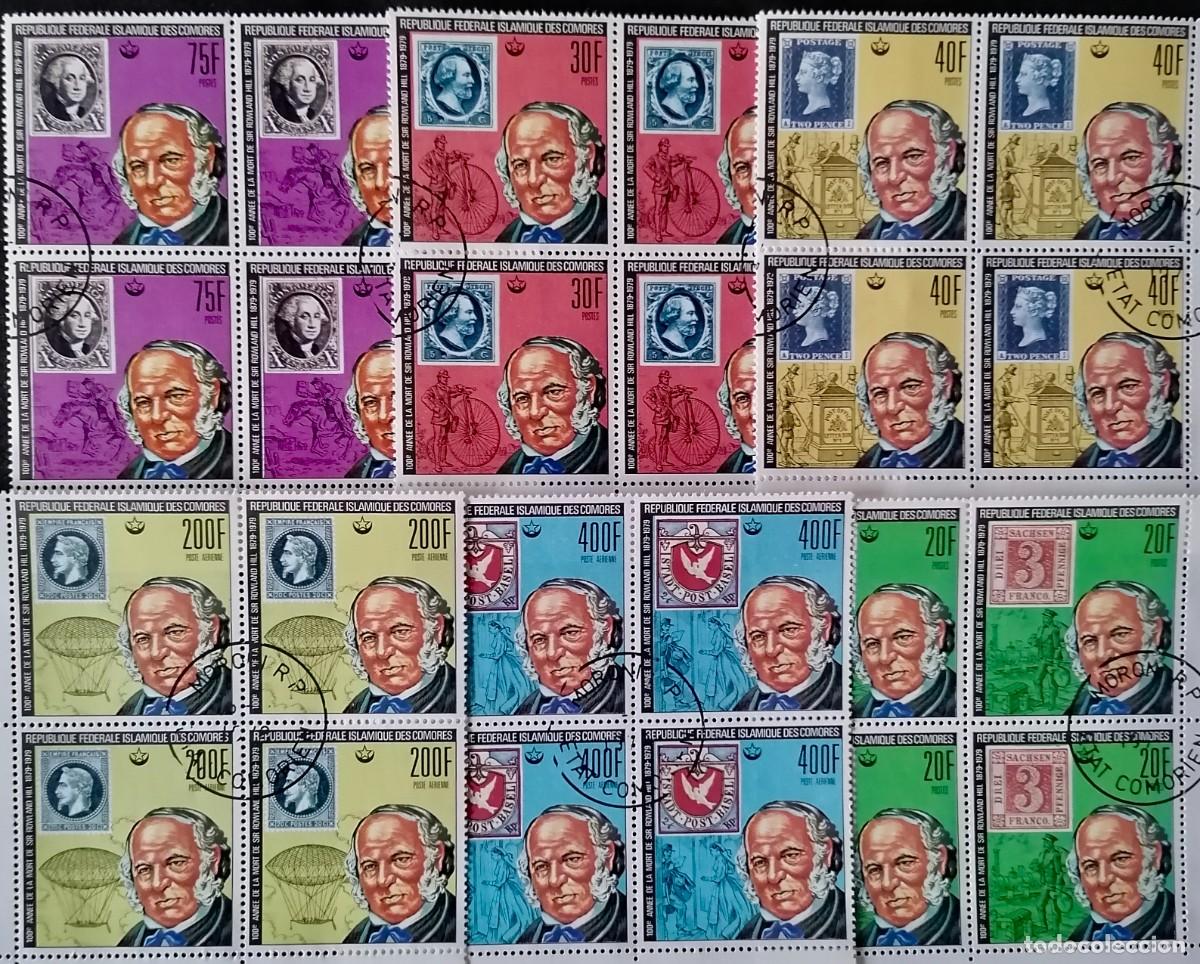Sellos: COMORAS 1978 - SIR ROWLAND HILL . - Foto 1