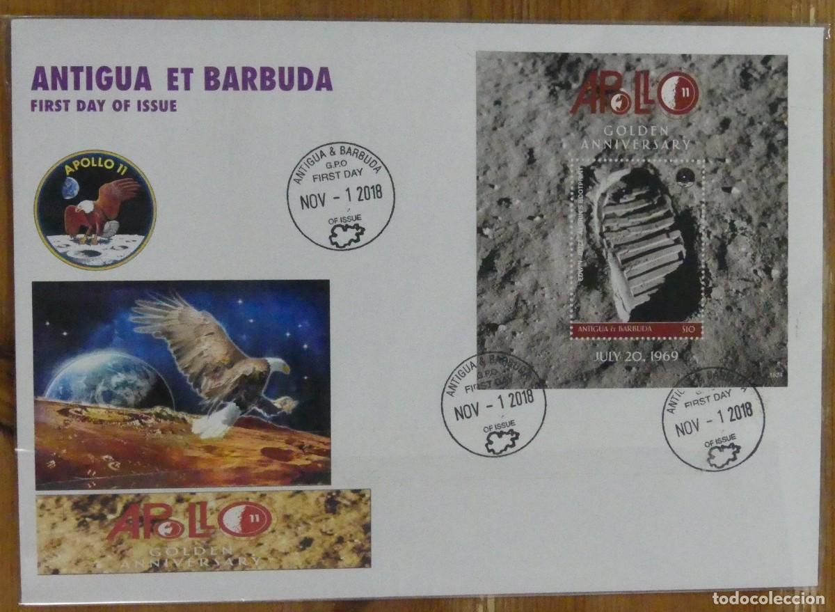Sellos: ANTIGUA BARBUDA 2018 SPD FDC ESPACIO SPACE ESPACE - Foto 1