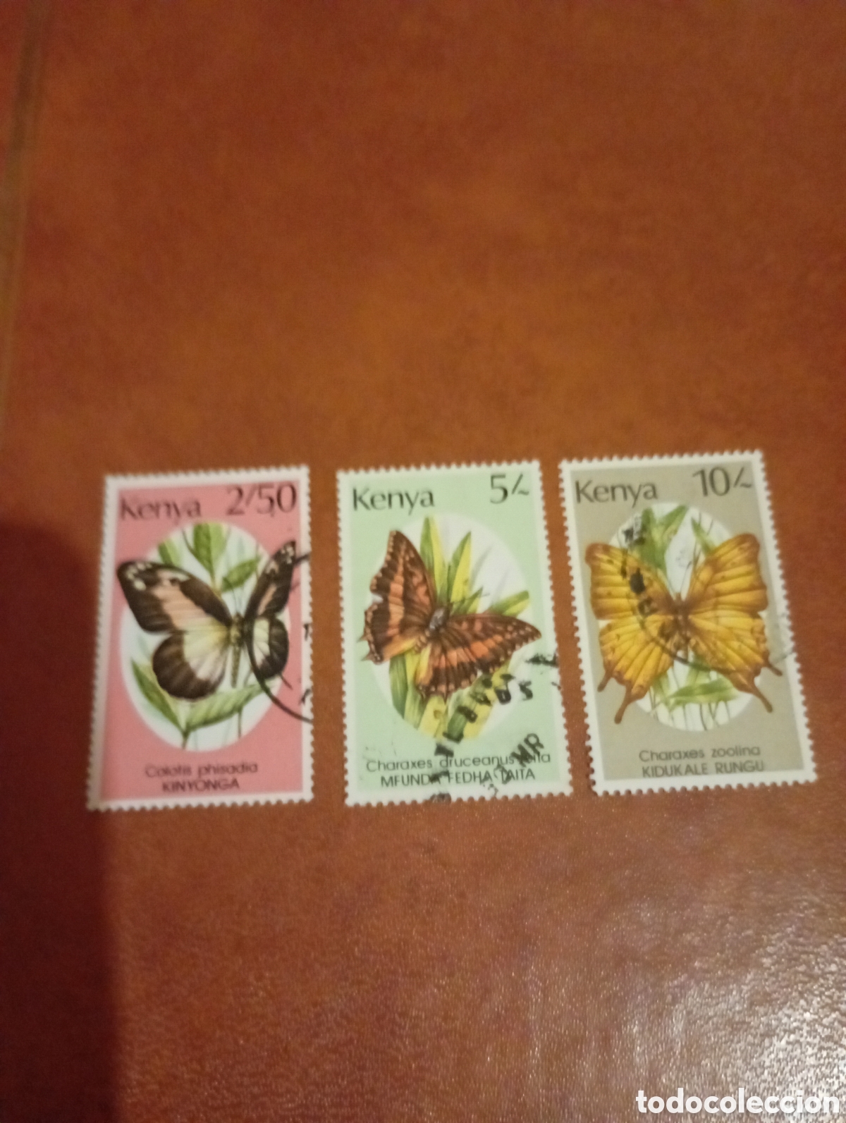 Sellos: Kenya mariposas ......... - Foto 1