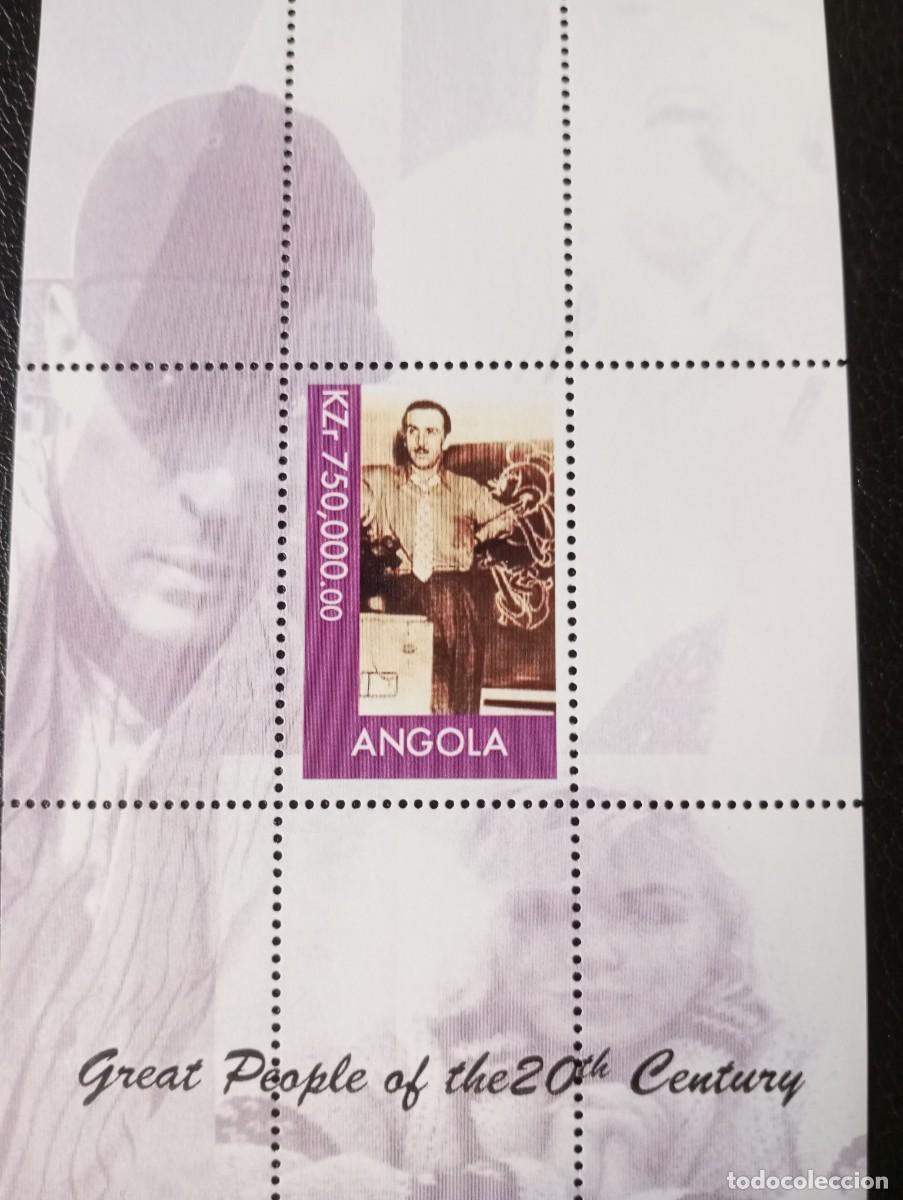 Sellos: WALT DISNEY, HB DE ANGOLA - Foto 1