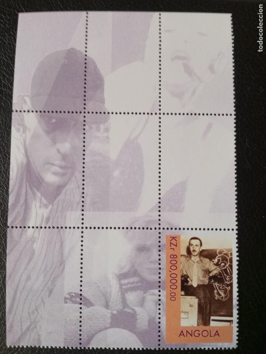 Sellos: WALT DISNEY, HB DE ANGOLA - Foto 1