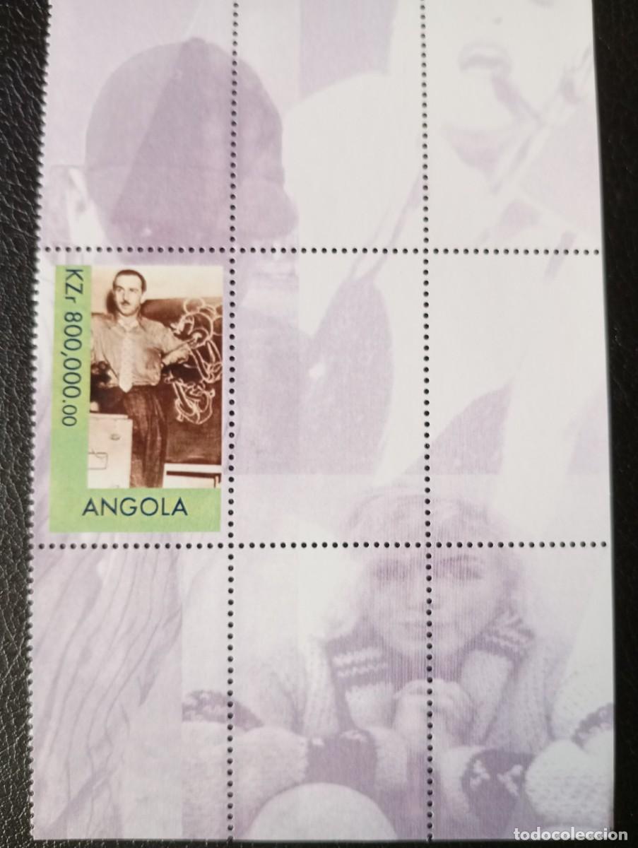 Sellos: WALT DISNEY, HB DE ANGOLA - Foto 1