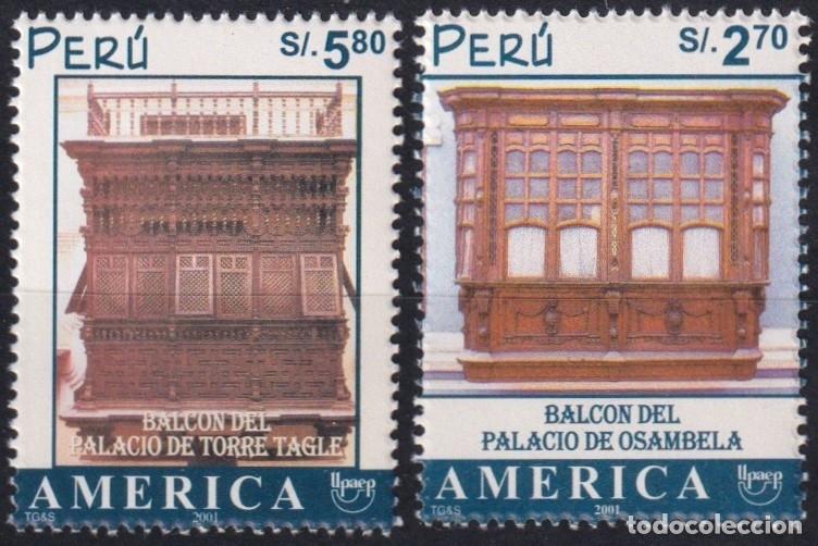 Sellos: F-EX62959 PERU MNH 2001 UPAEP ARCHITECTURE. - Foto 1