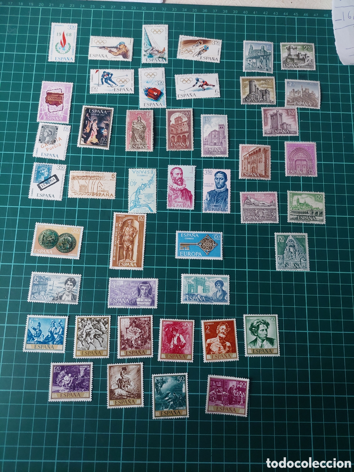 Sellos: 1968 ESPA&Ntilde;A NUEVOS SERIES - Foto 1